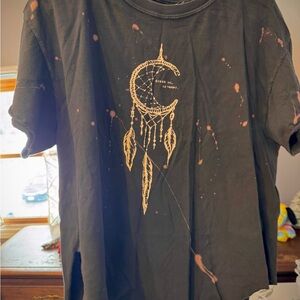 Dreamcatcher Graphic Black Tee